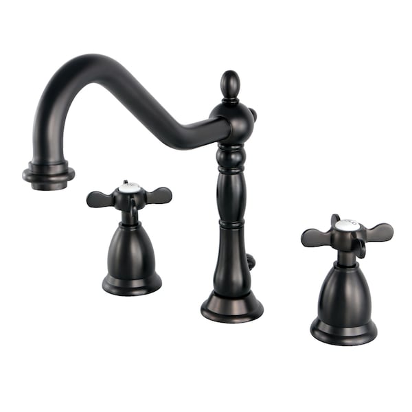 8" Widespread Bathroom Faucet, Oil Rubbed Bronze